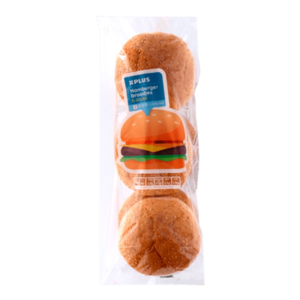 PLUS Hamburgerbroodjes
