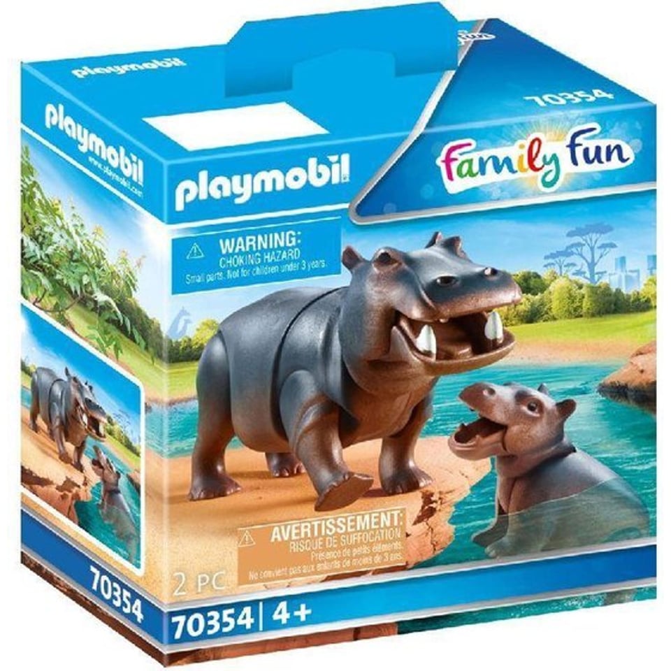 Playmobil 70354 Nijlpaard Met Baby