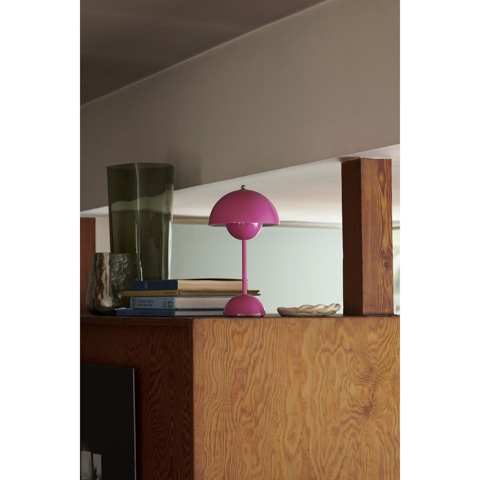 Lamp Flower Pot Roze