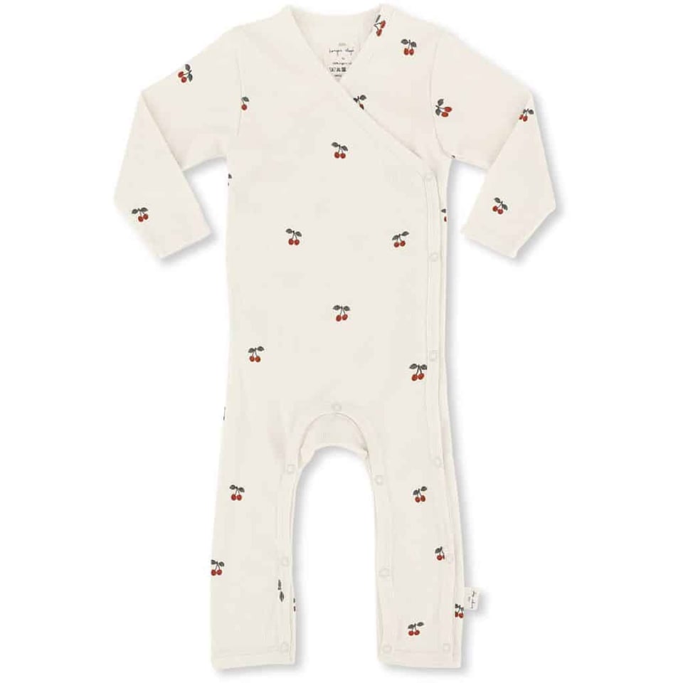 Konges Slojd Newborn Onesie Cherry