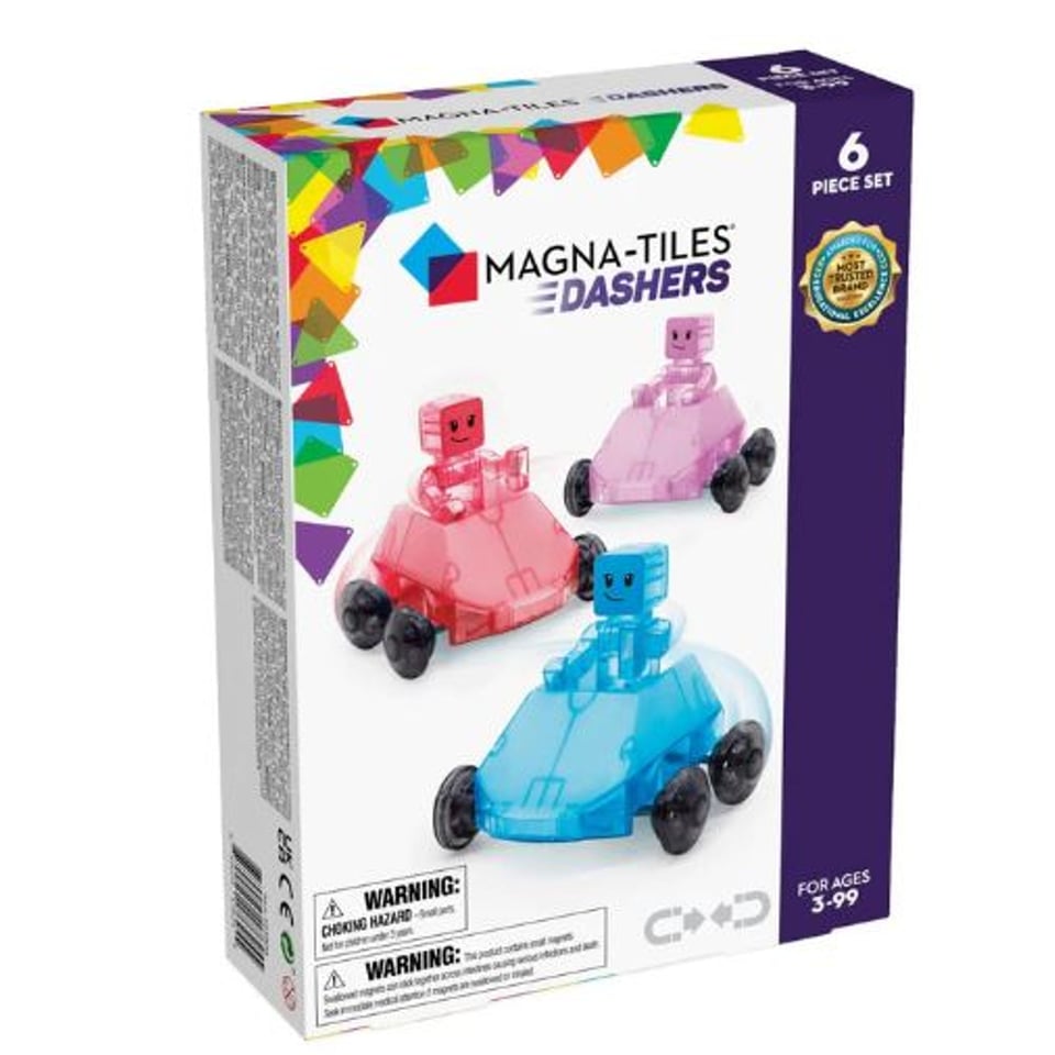 MAGNA-TILES Dashers 6 Piece Set