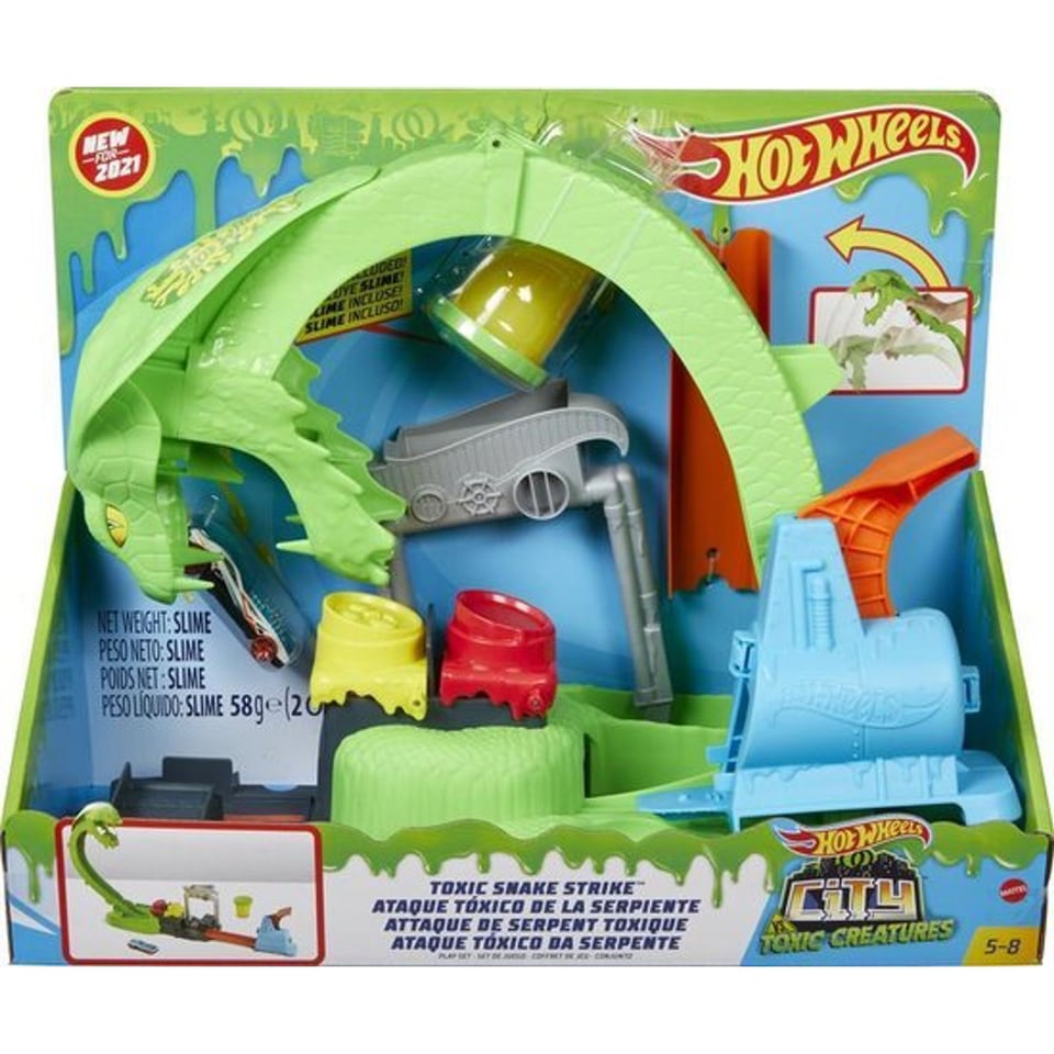 Hot Wheels City Giftige Slang Aanval