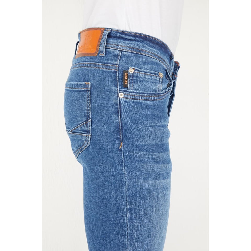 Heren Denim Jeans Regular Fit - DP08 - Blauw