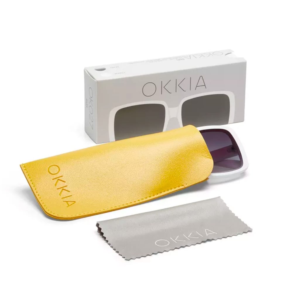 Zonnebril ALESSIA Square White OK027-OW