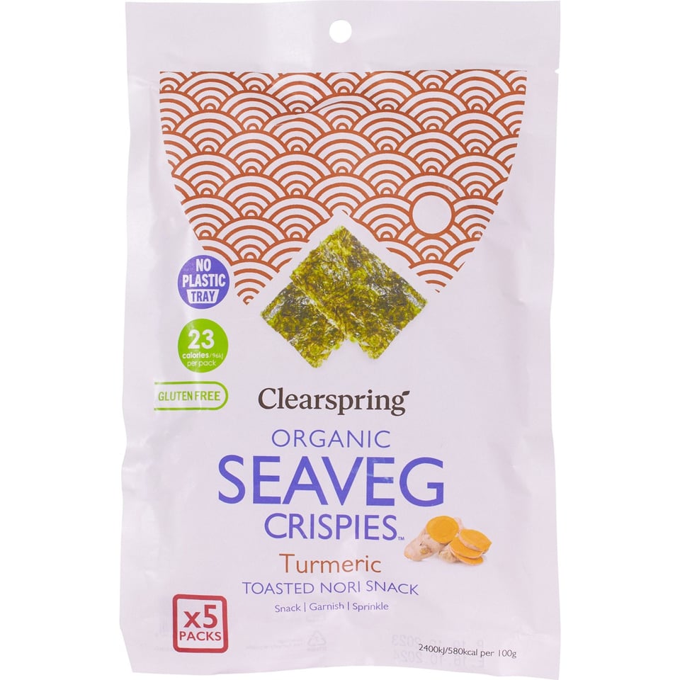 Seaveg Crispies Tumeric