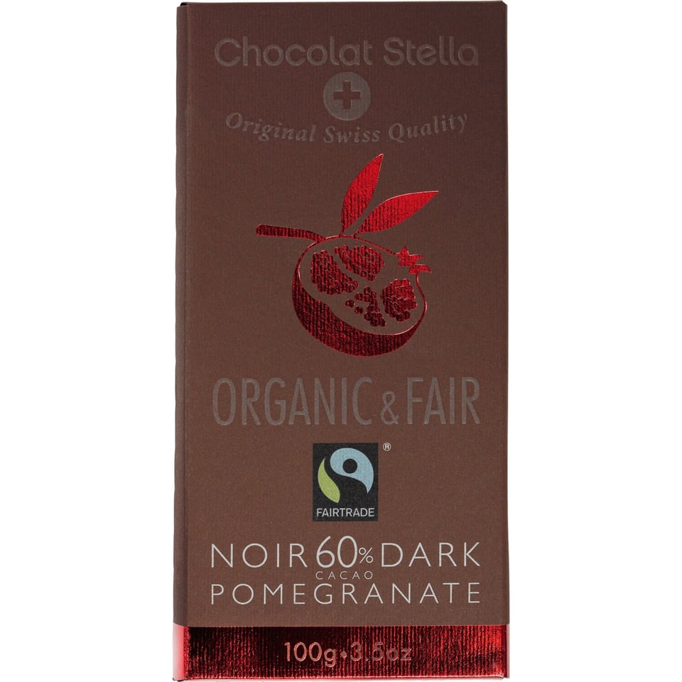 Pure Chocolade 60% Granaatappel