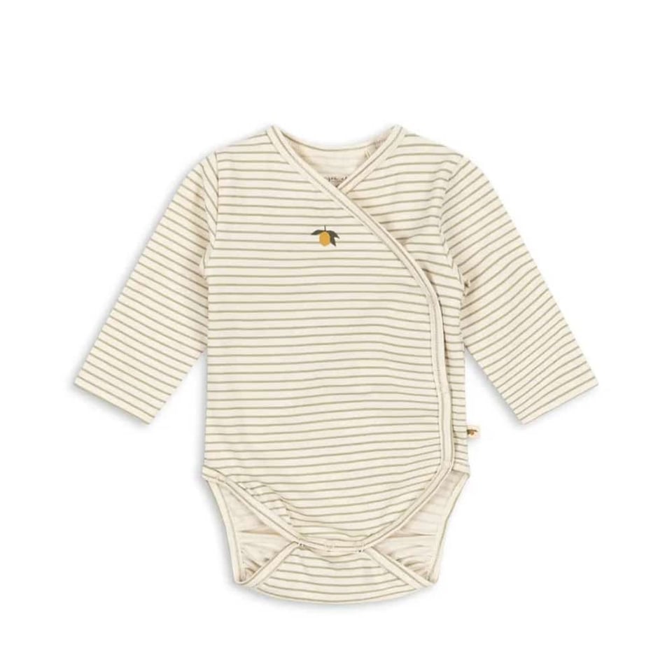 Konges Sløjd Basic Newborn Body - Tea Stripe