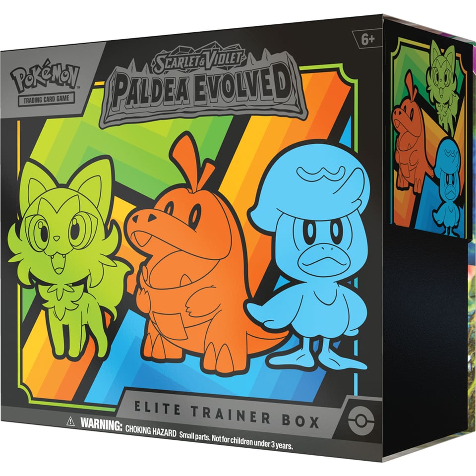 Pokémon Scarlet & Violet Paldea Evolved Elite Trainer Box