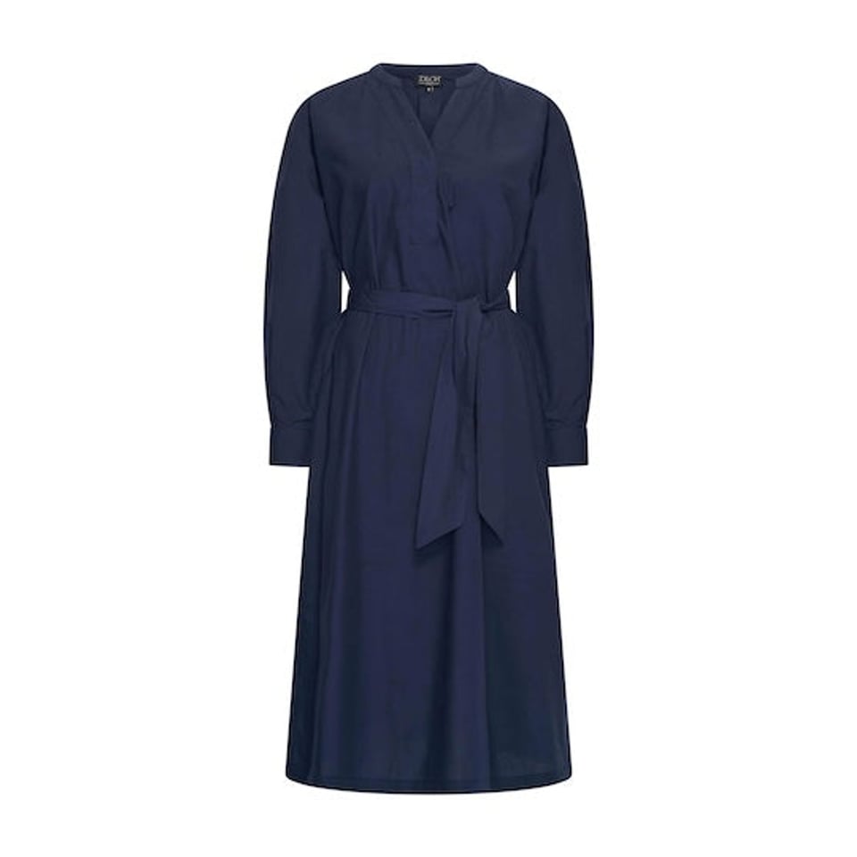 ZILCH Dress Belt Navy Cotton