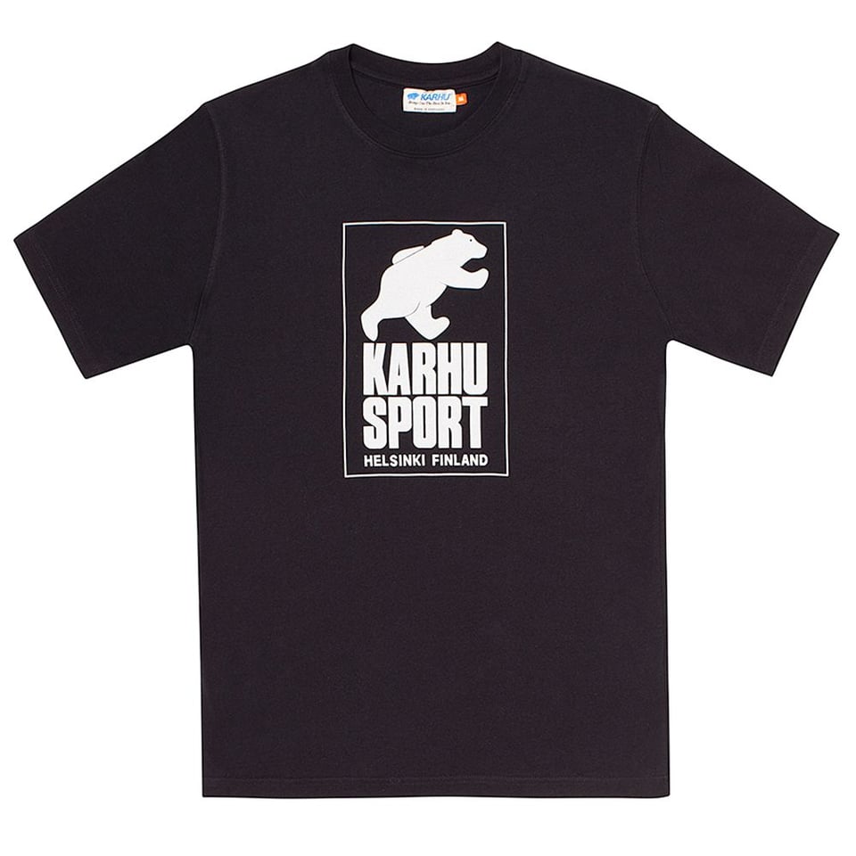 Karhu Karhu Helsinki Sport T-Shirt Black/Light Grey