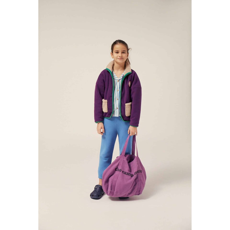 The Campamento Purple Polar Kids Jacket