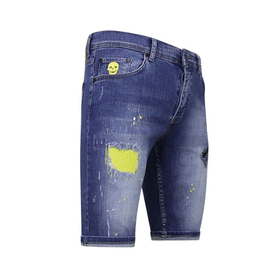 Exclusieve Spijker Korte Broek Heren- 1046 - Blauw