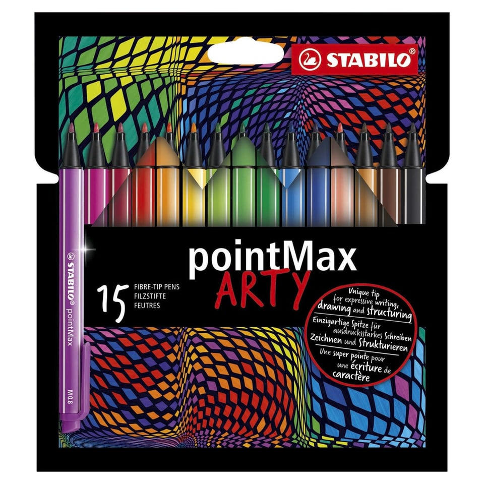 Stabilo PointMax Arty 15 Kleuren