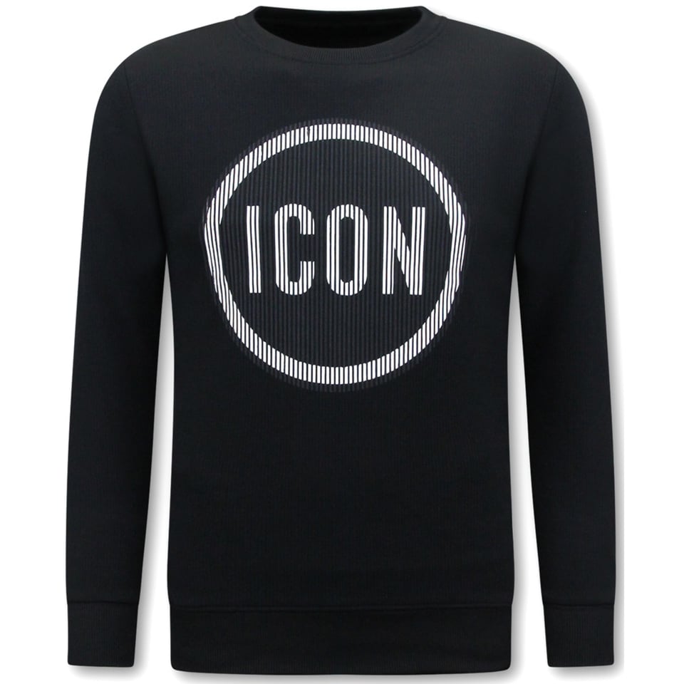 Herentrui ICON - Heren Sweater - Zwart