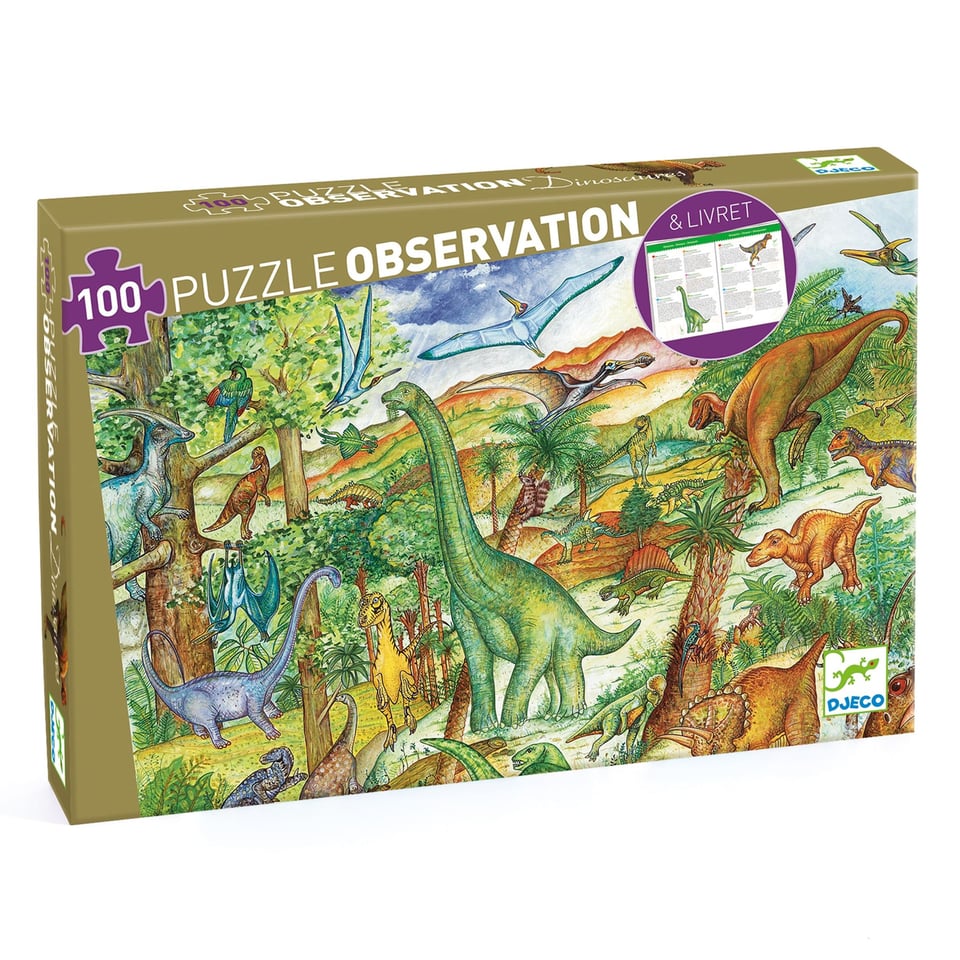 Djeco Observation Puzzel Dinosaurus