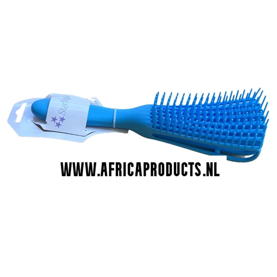 3STER DETANGLING HAIR BRUSH BLUE