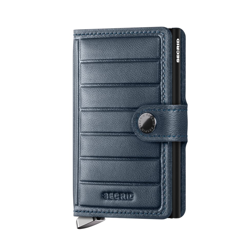 Secrid Miniwallet premium Emboss Lines teal