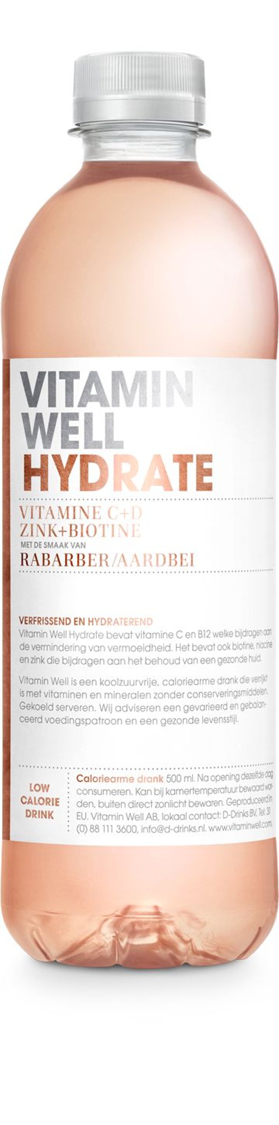 Vitamin Well: HYDRATE RABARBER/AARDBEI
