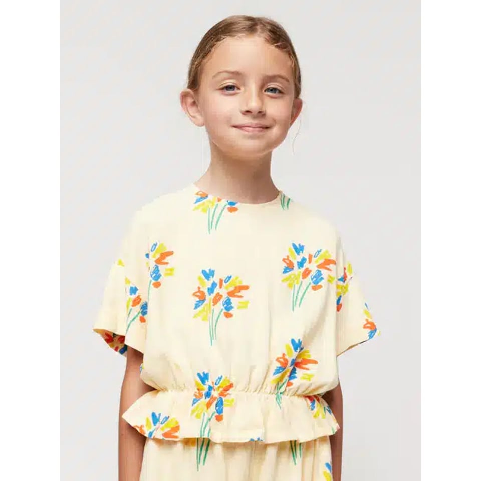 Bobo Choses Fireworks All Over Woven Top