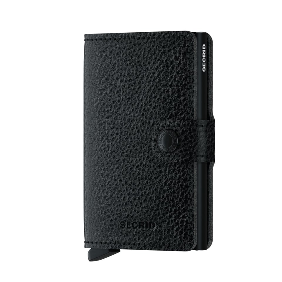 SECRID Miniwallet Veg Zwart