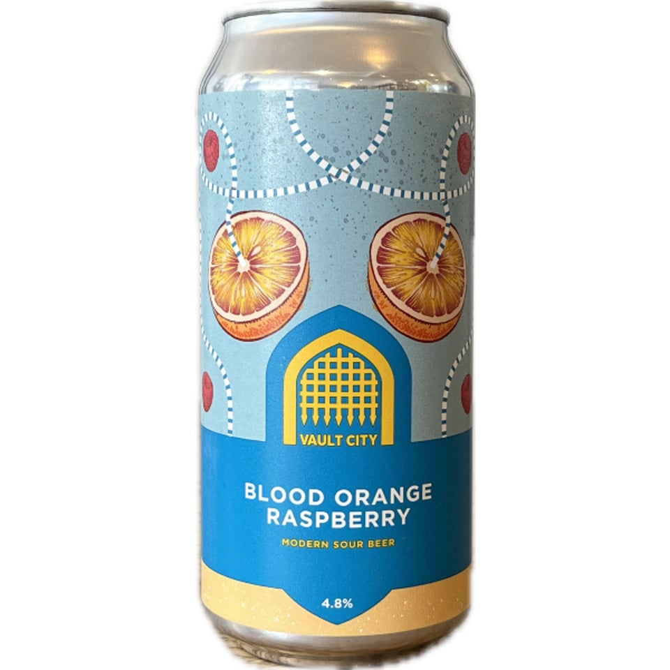 Vault City Blood Orange Raspberry 440ml