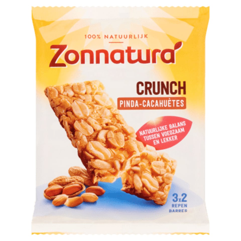 Zonnatura Reep Pinda Crunch