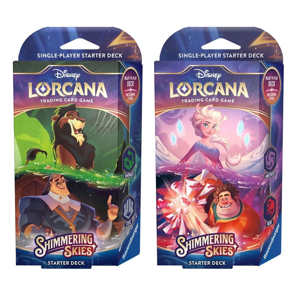 Disney Lorcana - Shimmering Skies - Starter Deck