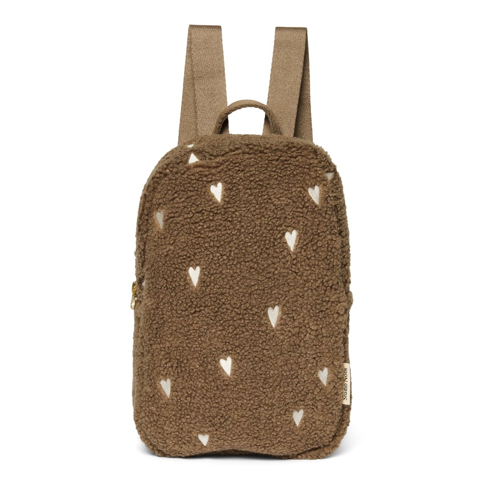 Teddy Hearts Mini Backpack  Brown Hearts - Brown Hearts / OS