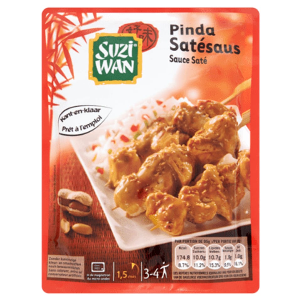 Suzi Wan Pinda Satesaus Kant-en-Klaar