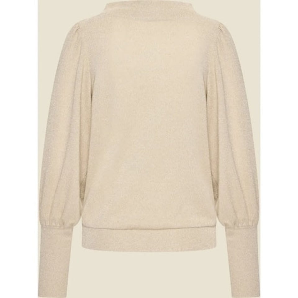 VERY CHERRY Maya Top Gold lurex
