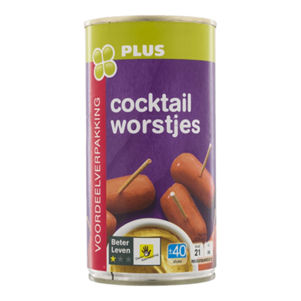 PLUS Cocktailworstjes