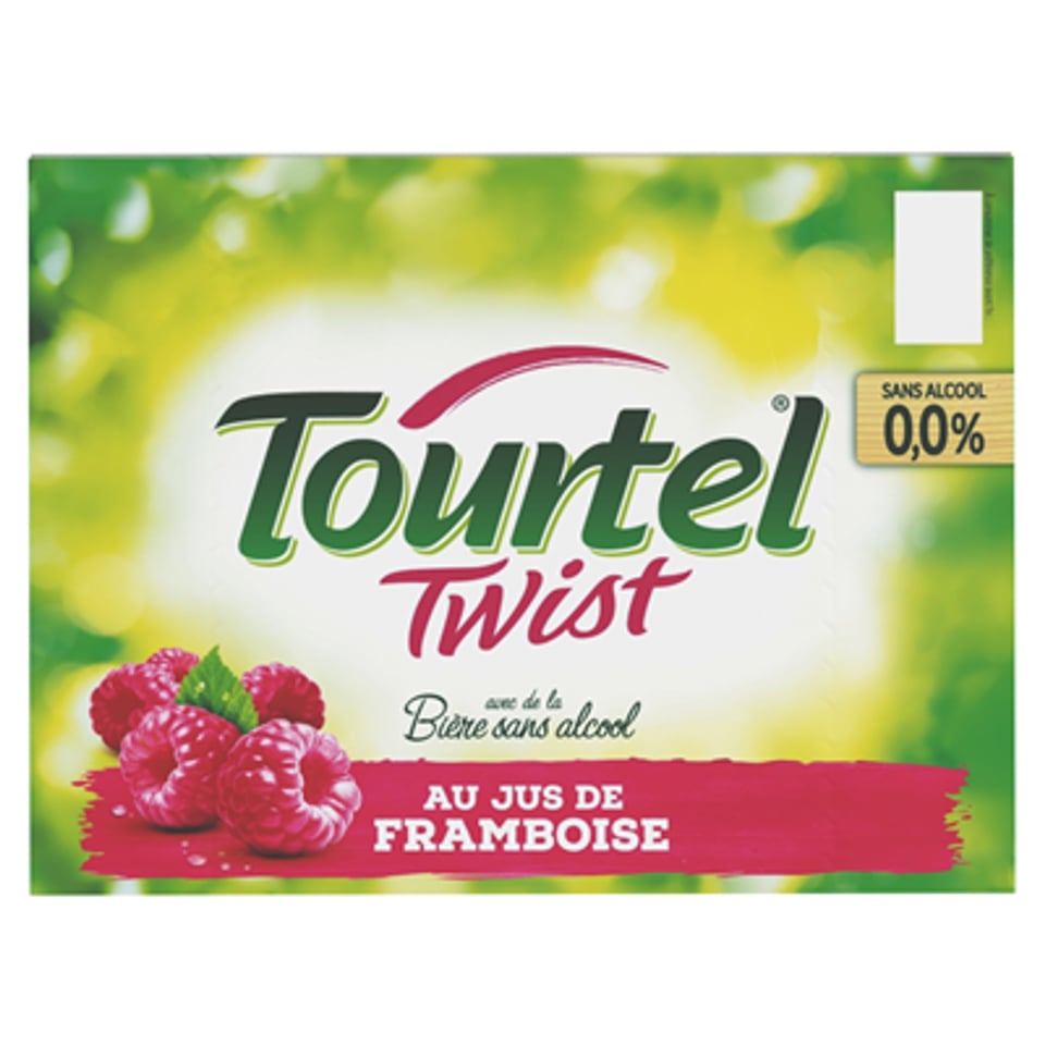 Tourtel Bière sans alcool Twist framboise 27.5 cl