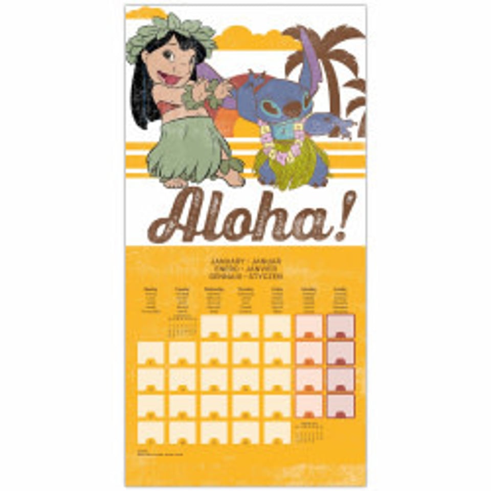 Stitch Calendar 2025 - Kalender