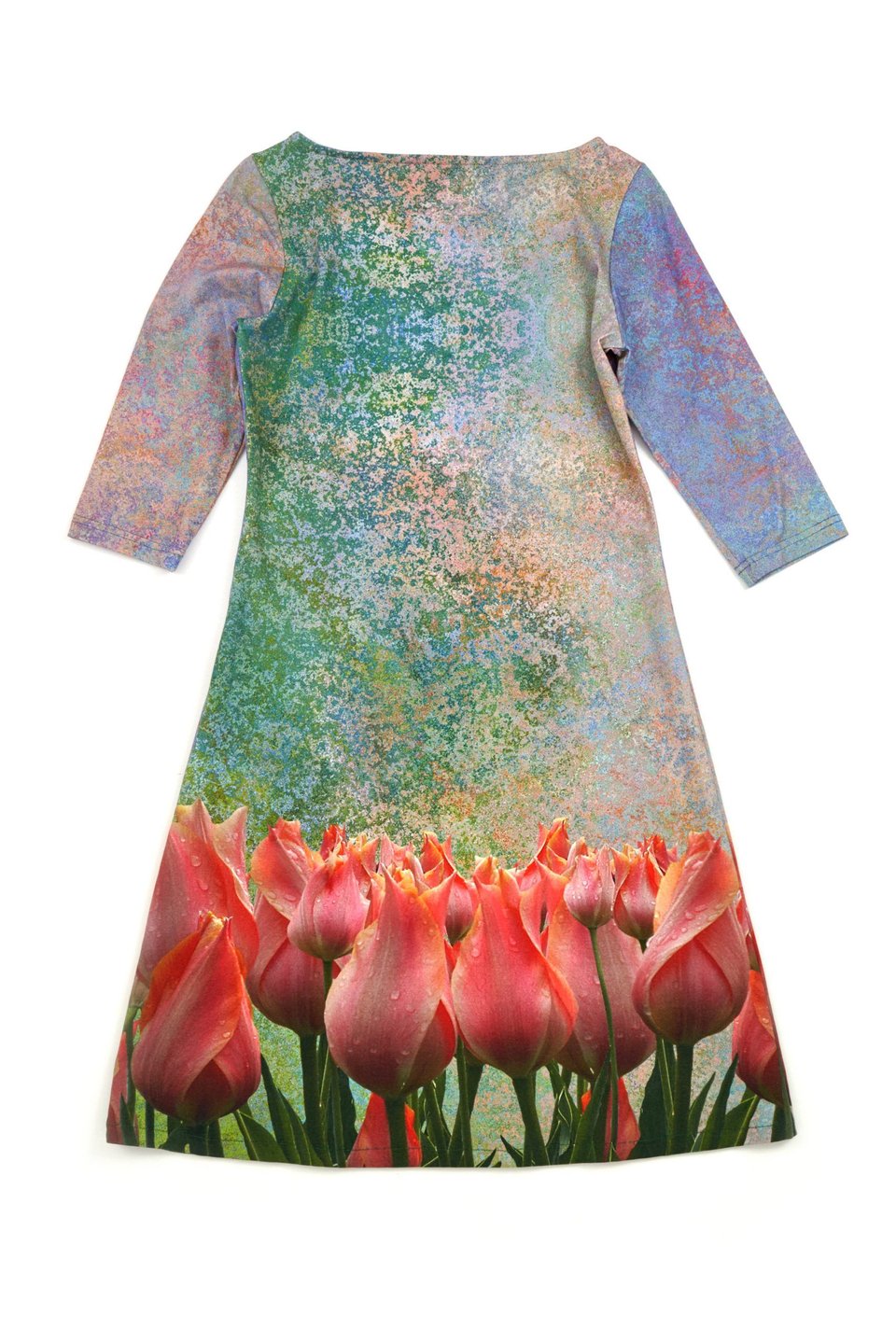 Lilac Tulip Field Dress