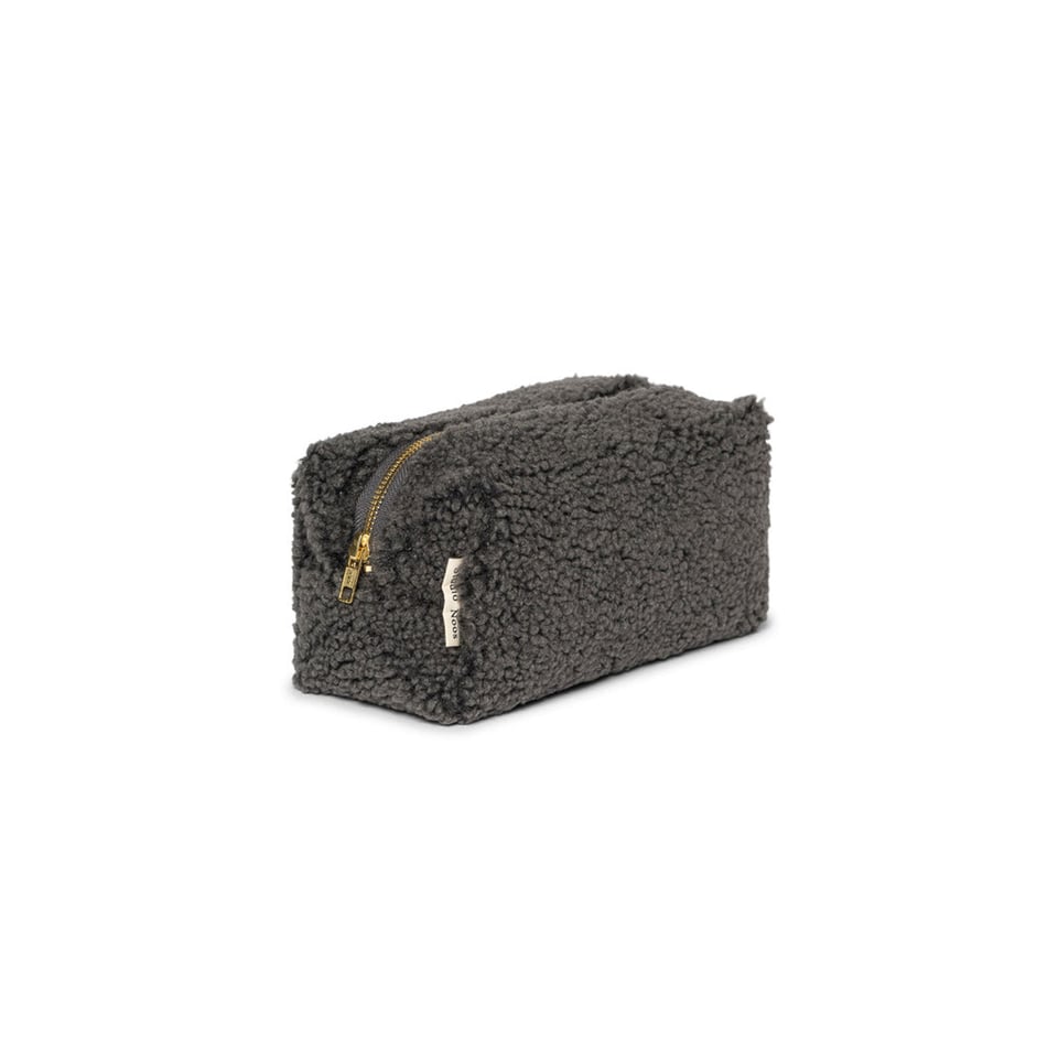 Teddy Pouch  Dark Grey - Dark Grey / OS
