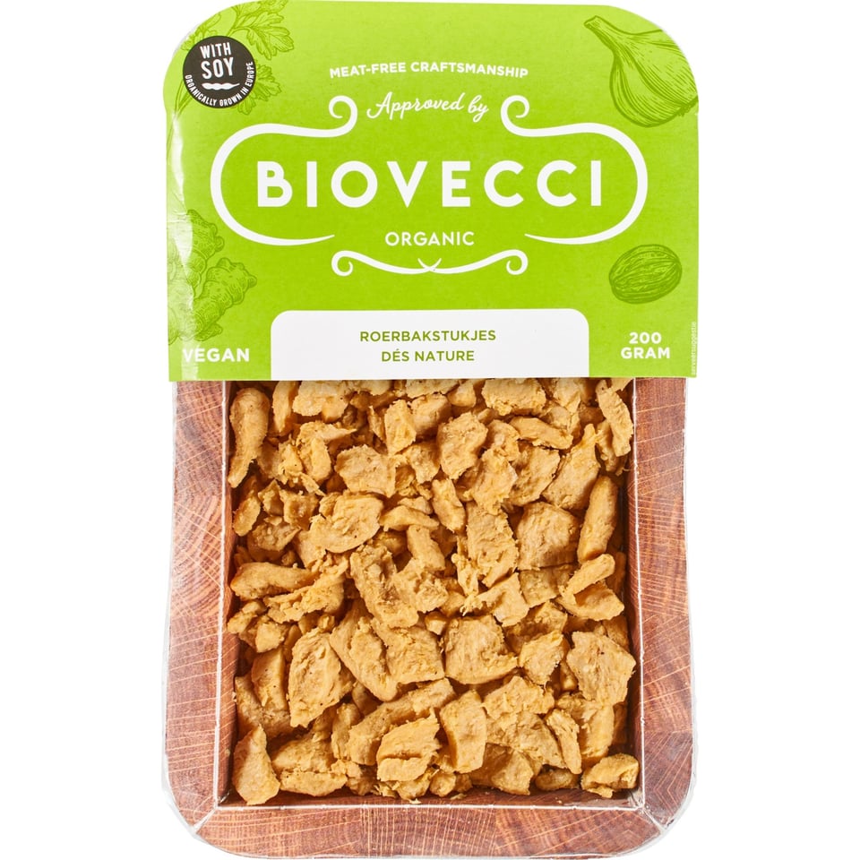 Vegan Roerbakstukjes Naturel