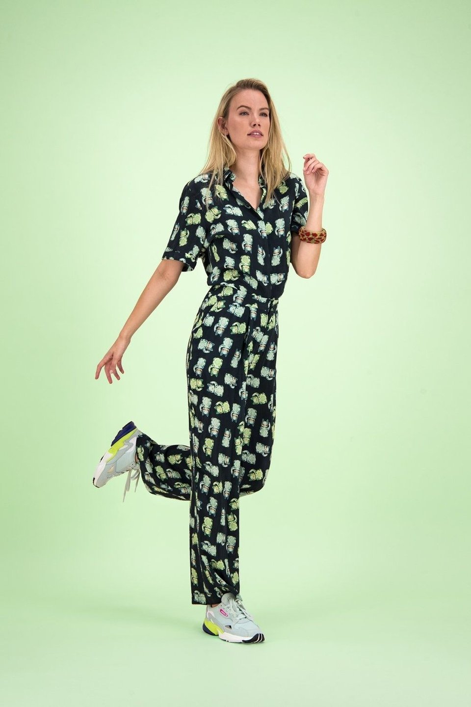 Pants Maneki Blush - Green