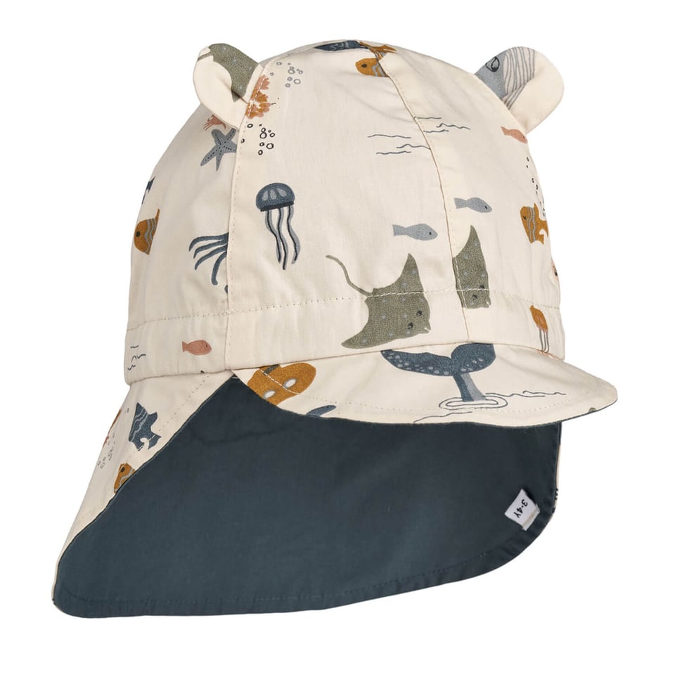 LIEWOOD Gorm Reversible Baby Sunhat 