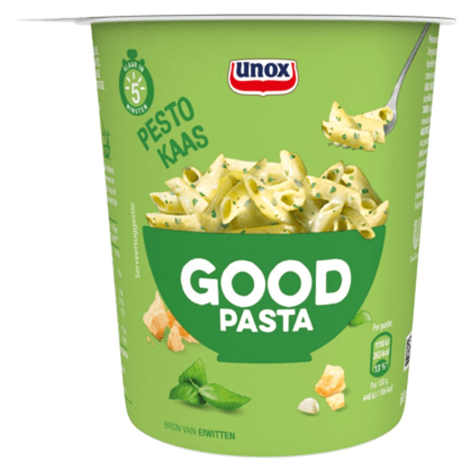 Unox Good Pasta Kaas Pesto