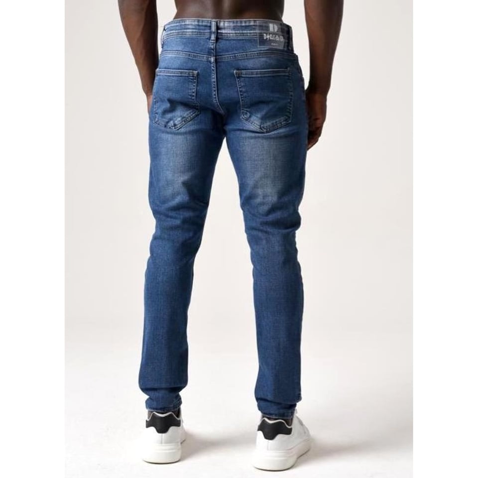 Klassieke Heren Jeans Slim Fit - DC-018 - Blauw