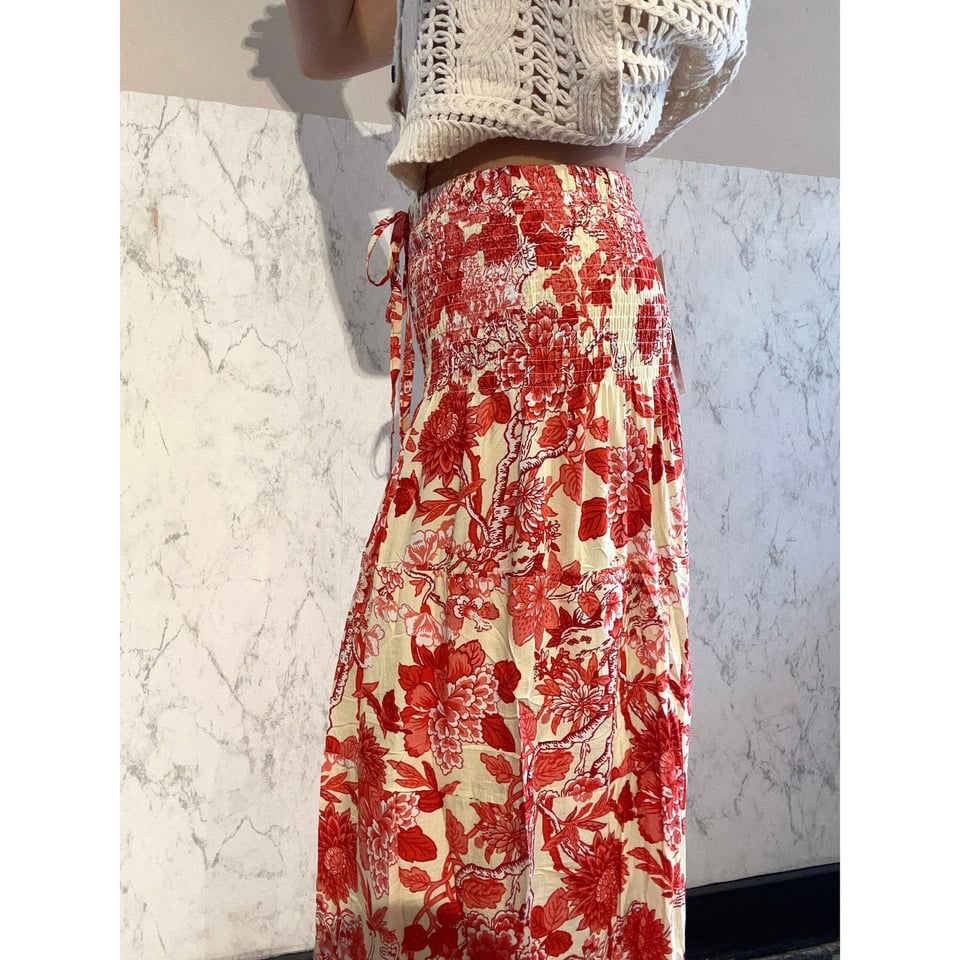 Midi skirt / dress Red Roses