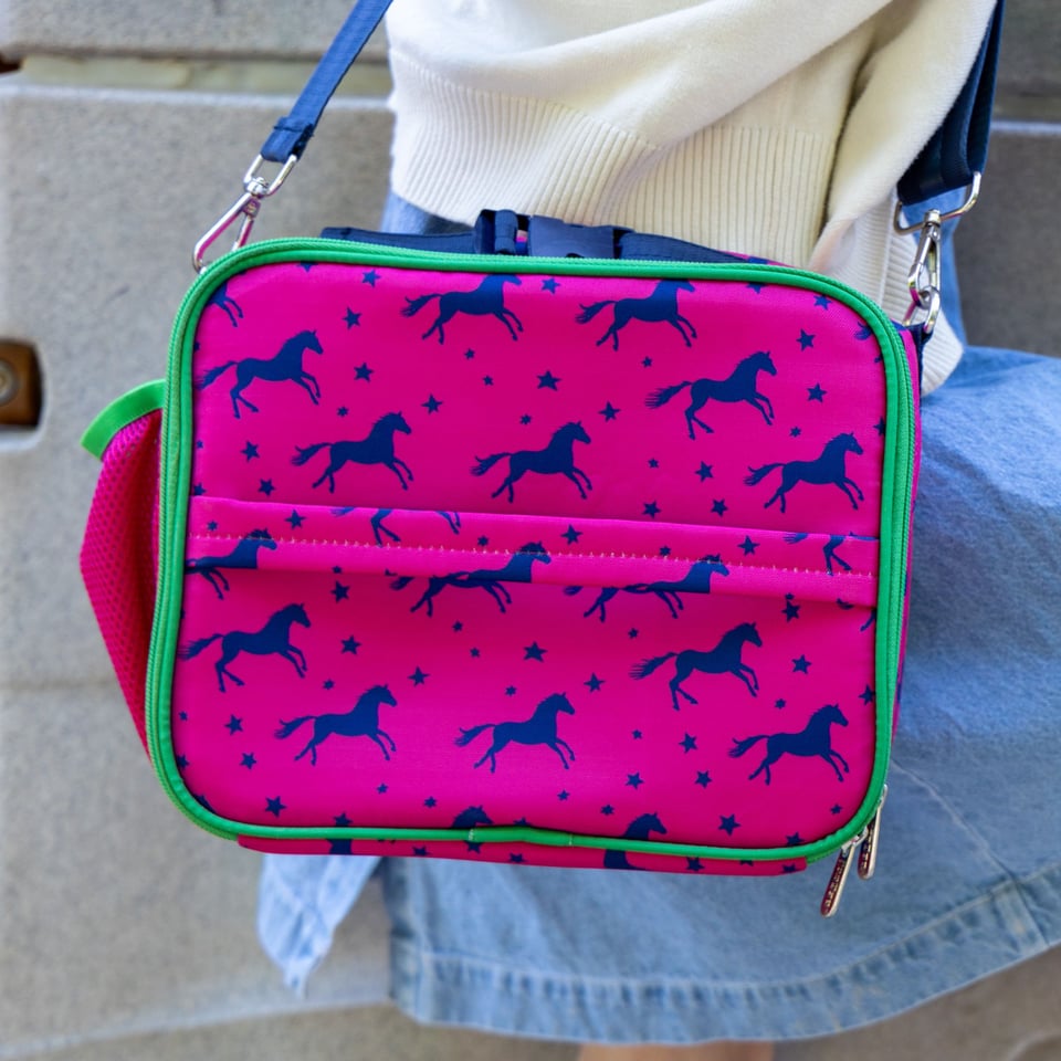 Yumbox Lunch Bag Paarden - Roze