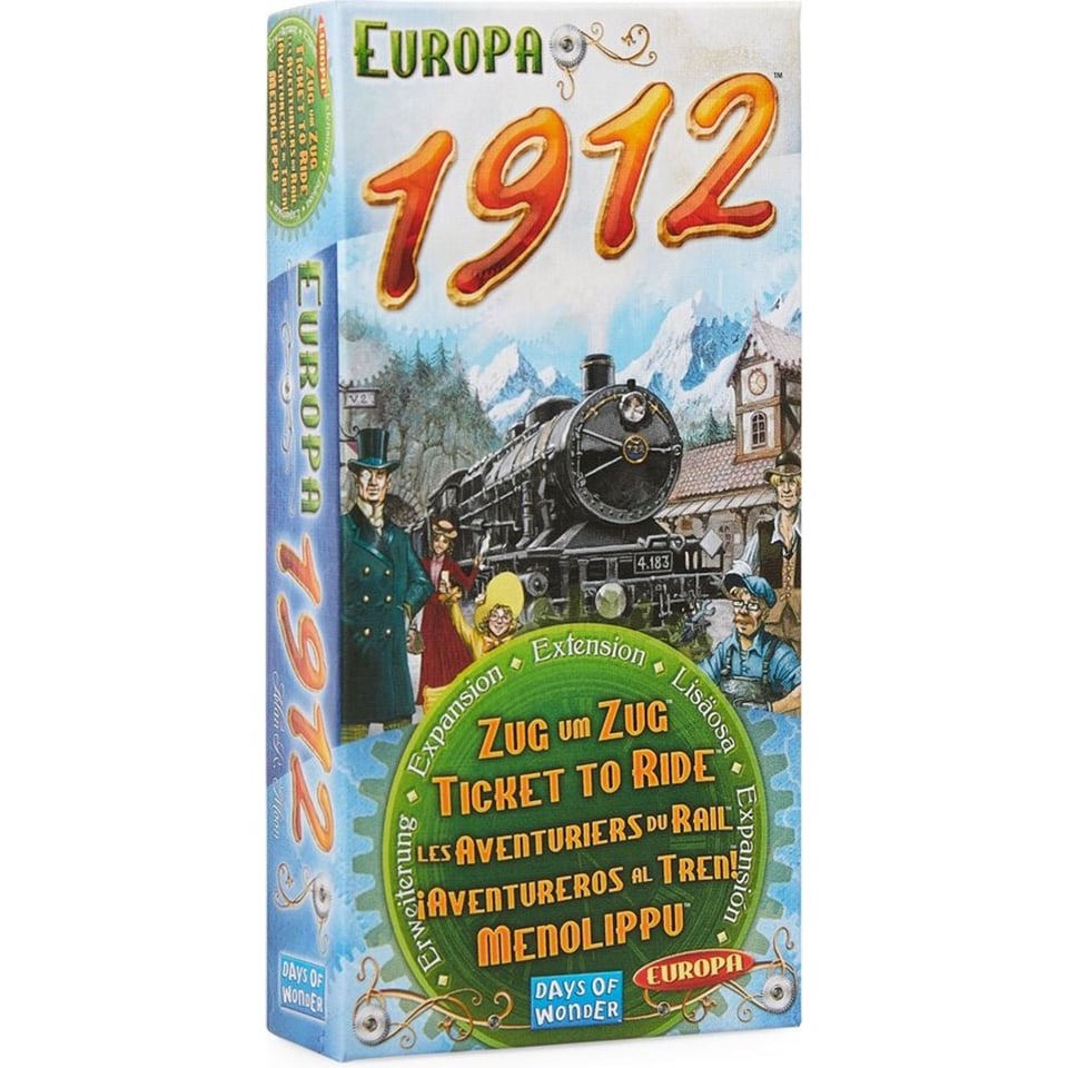 Spel Ticket to Ride Europa 1912