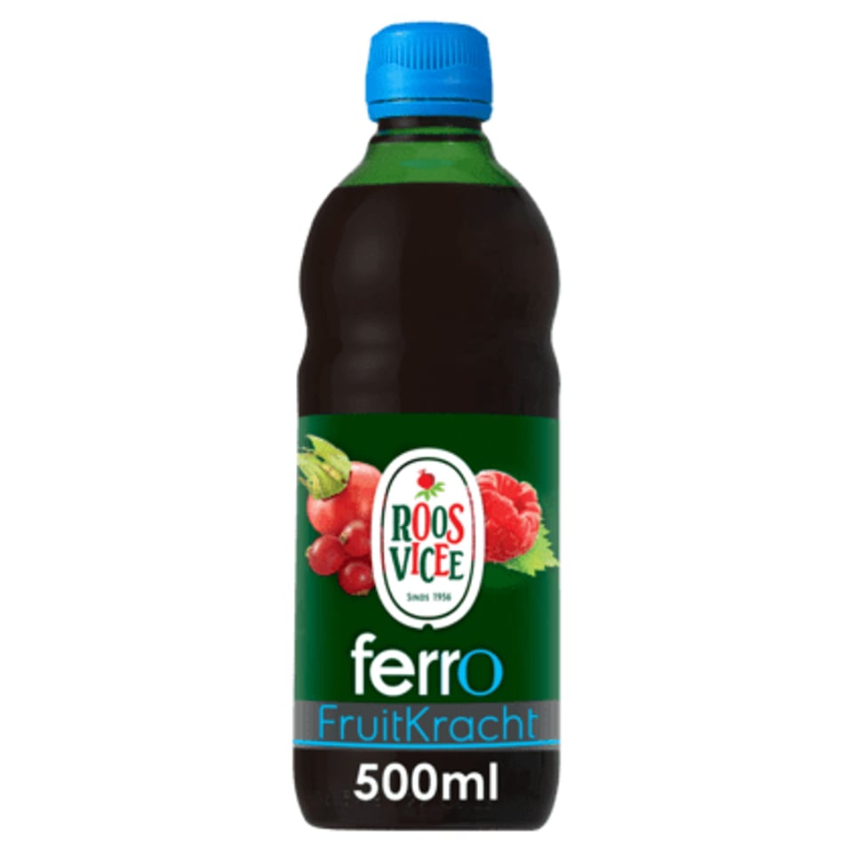 Roosvicee Fruitkracht Ferro Siroop