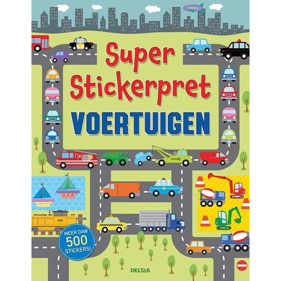 Super Stickerpret - Voertuigen