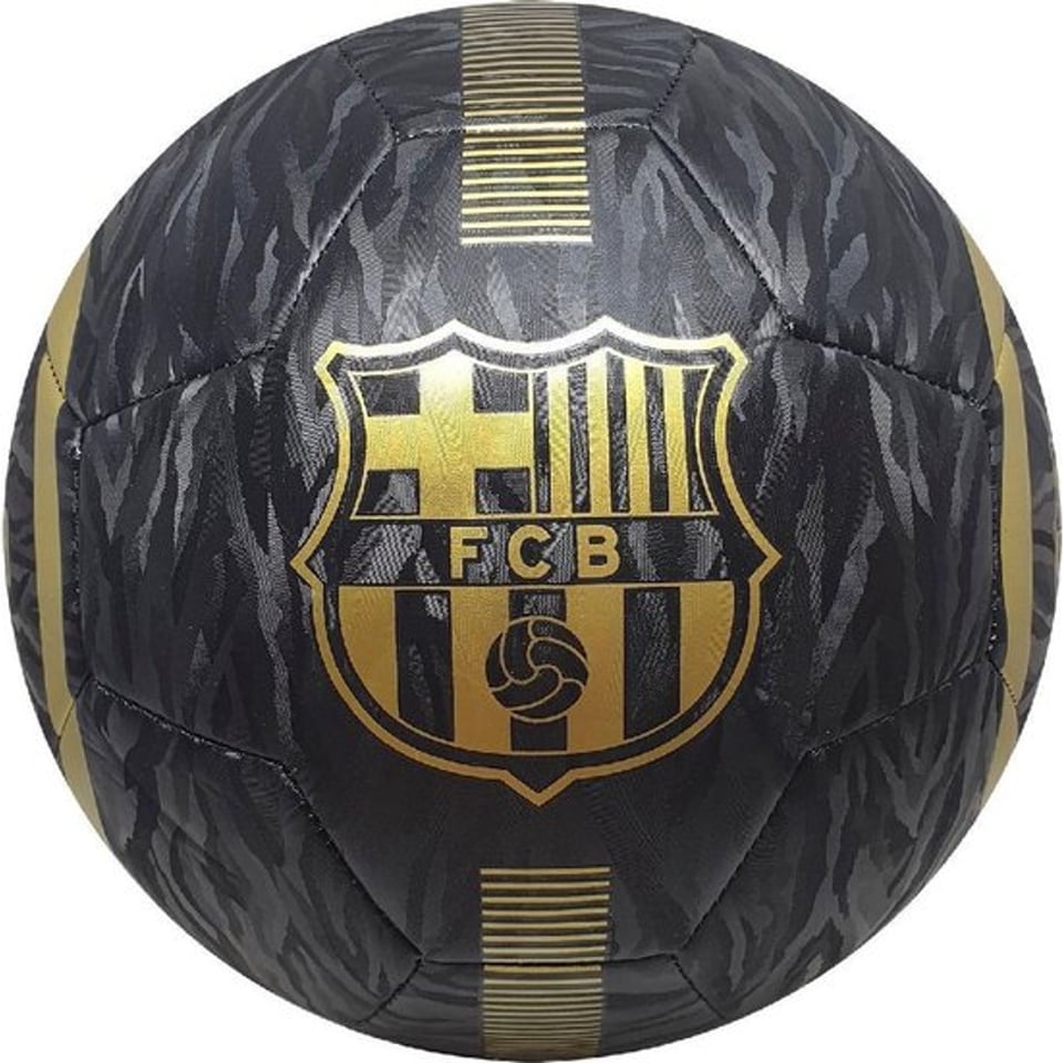 Voetbal Barcelona Met Logo Maat 5 Uittenue Kleuren