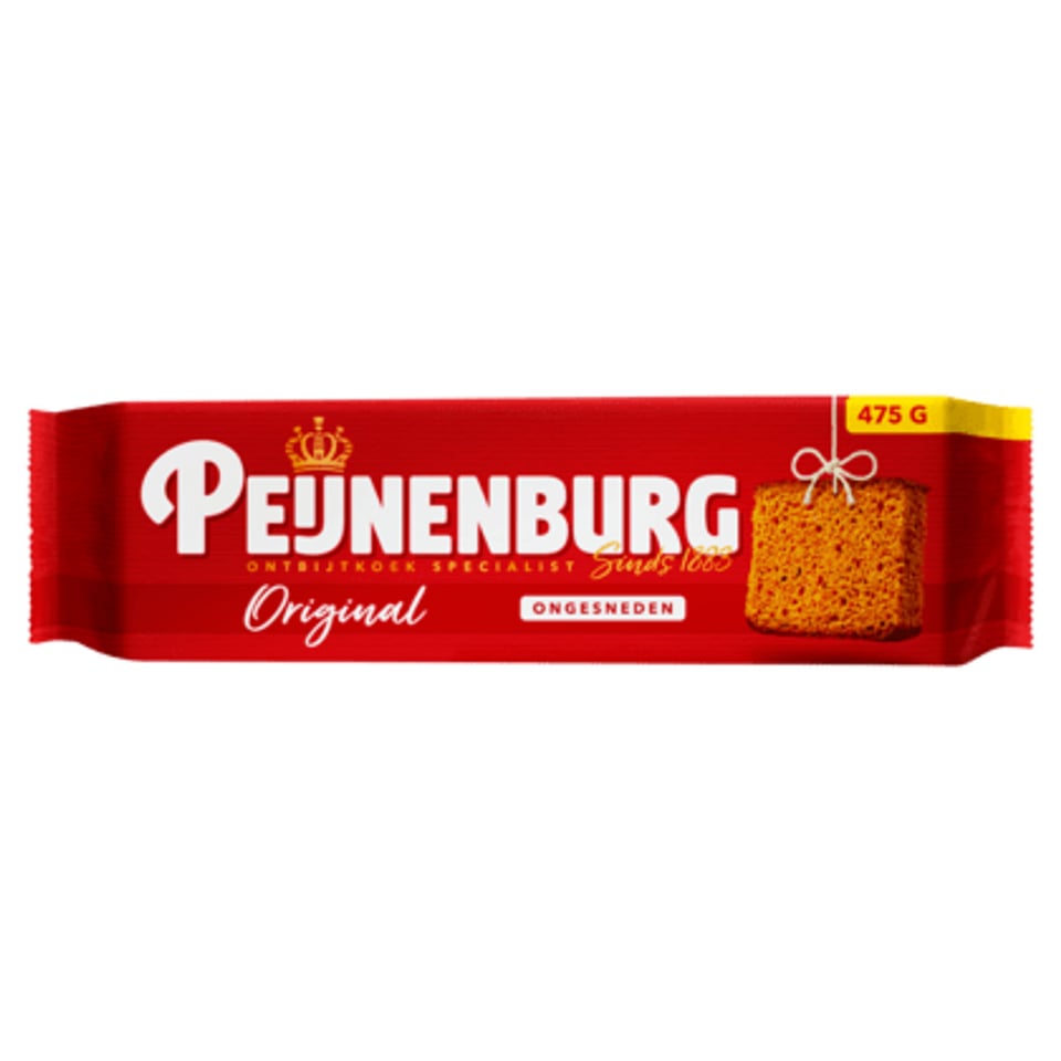 Peijnenburg Ontbijtkoek Naturel Ongesneden