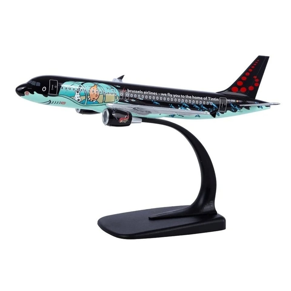 Kuifje Vliegtuig Airbus A320 Tintin Rackham 1:200 Snap-Fit