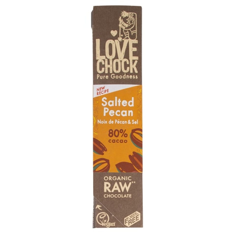 RAW Chocolade Salted Pecan 80%