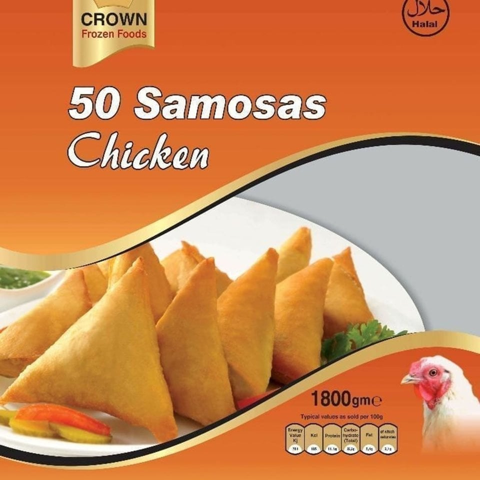 Crown Samosa Chicken 50Pcs